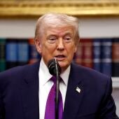 Fotografía de archivo del presidente de EE.UU., Donald Trump.