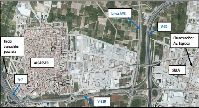 La Generalitat licita la construcción de un carril ciclopeatonal entre Picassent, Alcàsser y Silla La Generalitat licita la construcción de un carril ciclopeatonal entre Picassent, Alcàsser y Silla
