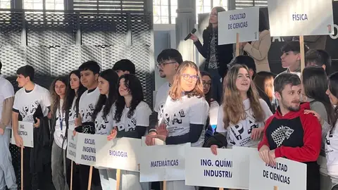 La UEx inaugura las XXI Jornadas de Puertas Abiertas por las que pasarán cerca de 5.000 estudiantes en Badajoz y Cáceres La UEx inaugura las XXI Jornadas de Puertas Abiertas por las que pasarán cerca de 5.000 estudiantes en Badajoz y Cáceres