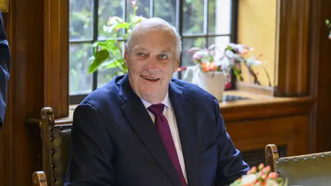 El rey Harald V de Noruega en una foto de archivo El rey Harald V de Noruega en una foto de archivo