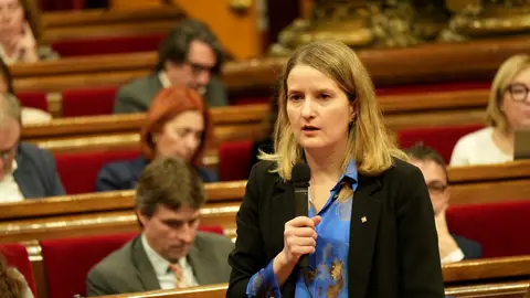 La consellera de Drets Socials, Mònica Martínez Bravo La consellera de Drets Socials, Mònica Martínez Bravo