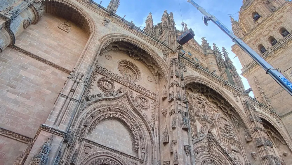 Colocación del andamiaje Colocación del andamiaje