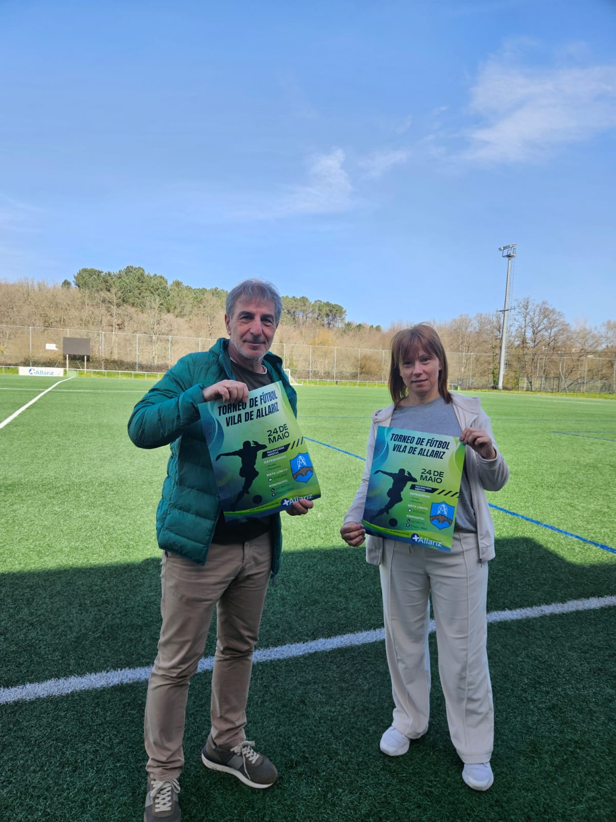 Allariz prepara o seu primeiro torneo de fútbol base Allariz prepara o seu primeiro torneo de fútbol base