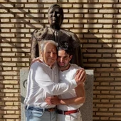 El Cordobés, con Lagartijo ayer El Cordobés, con Lagartijo ayer