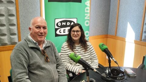 Jos&eacute; Juan y Mireia Carreras. 