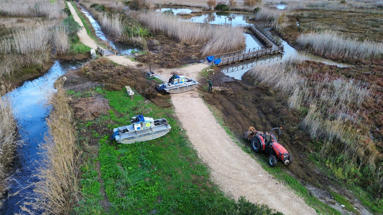 El Ayuntamiento de Peñíscola sigue avanzando en la adecuación del área del marjal El Ayuntamiento de Peñíscola sigue avanzando en la adecuación del área del marjal