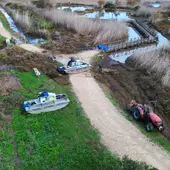 El Ayuntamiento de Peñíscola sigue avanzando en la adecuación del área del marjal. El Ayuntamiento de Peñíscola sigue avanzando en la adecuación del área del marjal.
