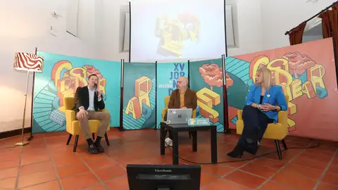 Carlos Velázquez, alcalde de Toledo en las XV Jornadas de Diseño de la Escuela de Arte. Carlos Velázquez, alcalde de Toledo en las XV Jornadas de Diseño de la Escuela de Arte.