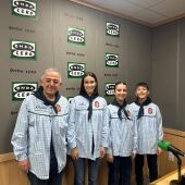 Claudio Guerrero, Ana Arbona, Adriana Navas y Joel Yuste, representantes de las Fallas de Carcaixent 2026
