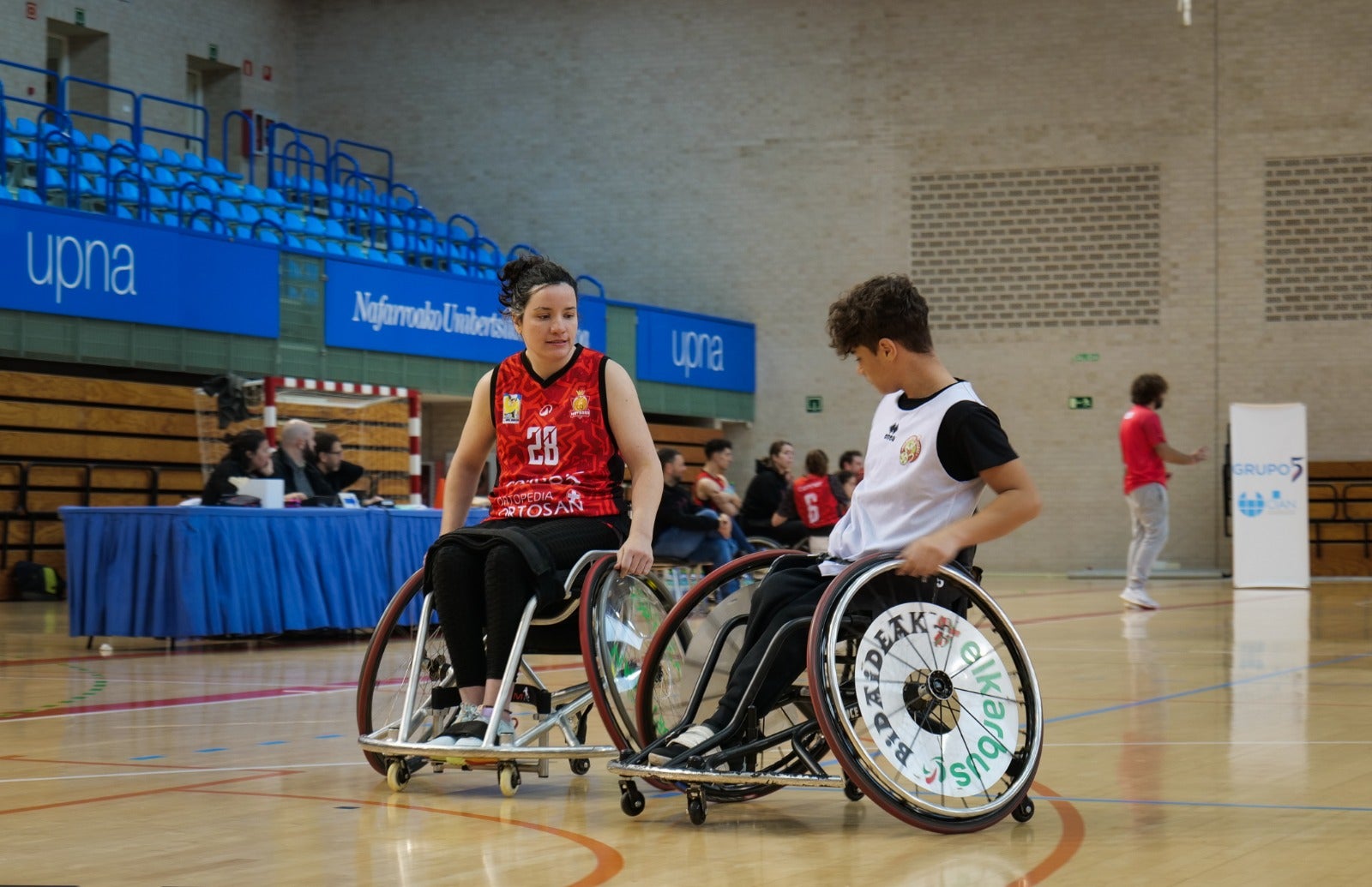 El Campus inclusivo de BSR Navarra y Ayuntamiento de Pamplona para conocer el deporte adaptado El Campus inclusivo de BSR Navarra y Ayuntamiento de Pamplona para conocer el deporte adaptado