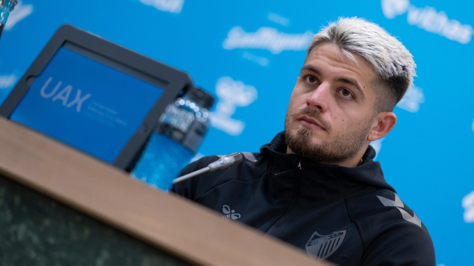 Dani Lorenzo, jugador del Málaga CF Dani Lorenzo, jugador del Málaga CF