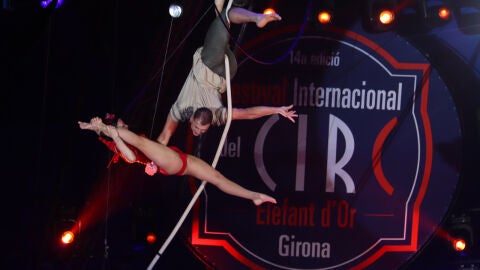 Un instant del Festival Internacional del Circ Elefant d'Or