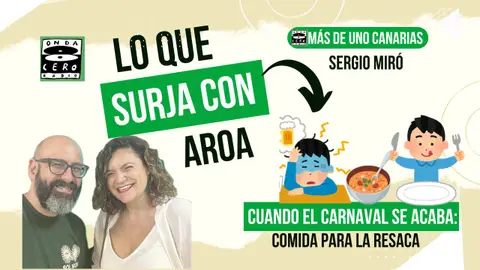 Lo que surja con Aroa resaca Lo que surja con Aroa resaca