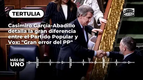 Casimiro García-Abadillo detalla la gran diferencia entre el Partido Popular y Vox: "Es el gran error del PP" Casimiro García-Abadillo detalla la gran diferencia entre el Partido Popular y Vox: "Es el gran error del PP"
