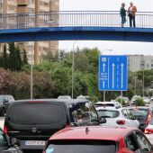 Vehículos en la Vía de Cintura de Palma