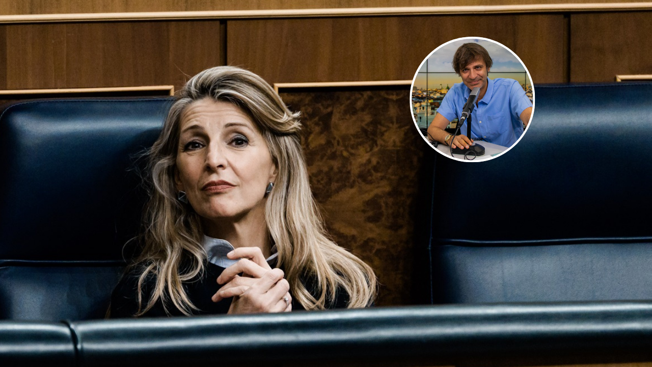 Pablo Pombo, sobre Yolanda Díaz: "Su mayor triunfo se debe a que un diputado del PP votó mal" Pablo Pombo, sobre Yolanda Díaz: "Su mayor triunfo se debe a que un diputado del PP votó mal"