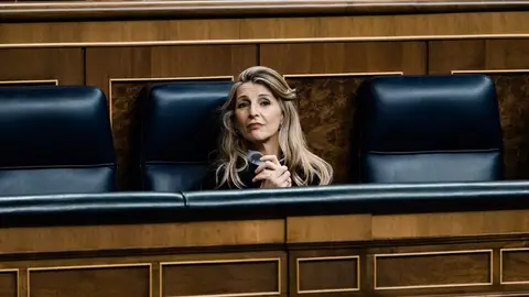 La vicepresidenta segunda y ministra de Trabajo, Yolanda Díaz, en el Congreso en una imagen de archivo La vicepresidenta segunda y ministra de Trabajo, Yolanda Díaz, en el Congreso en una imagen de archivo