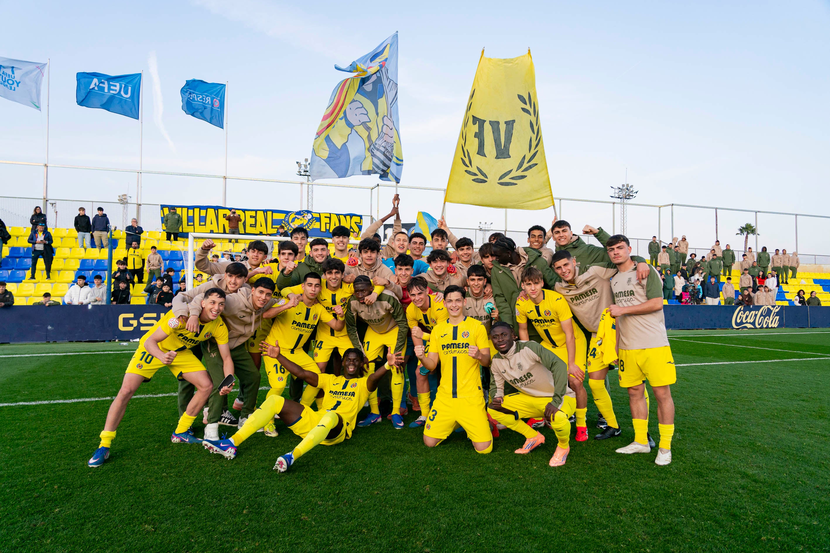 El Villarreal alcanza los cuartos de final de la Champions juvenil El Villarreal alcanza los cuartos de final de la Champions juvenil
