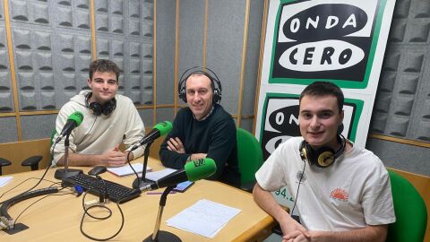 &Aacute;lvaro Burusco, Javier Saralegui, Abraham Del Pozo