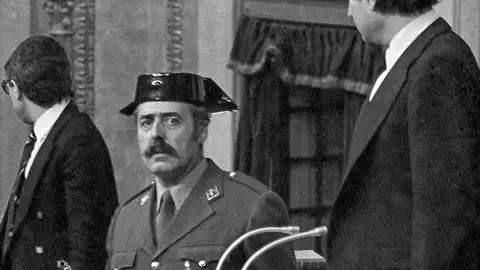 Fotografía de archivo tomada el 23/02/1981 del exteniente coronel de la Guardia Civil Antonio Tejero Fotografía de archivo tomada el 23/02/1981 del exteniente coronel de la Guardia Civil Antonio Tejero