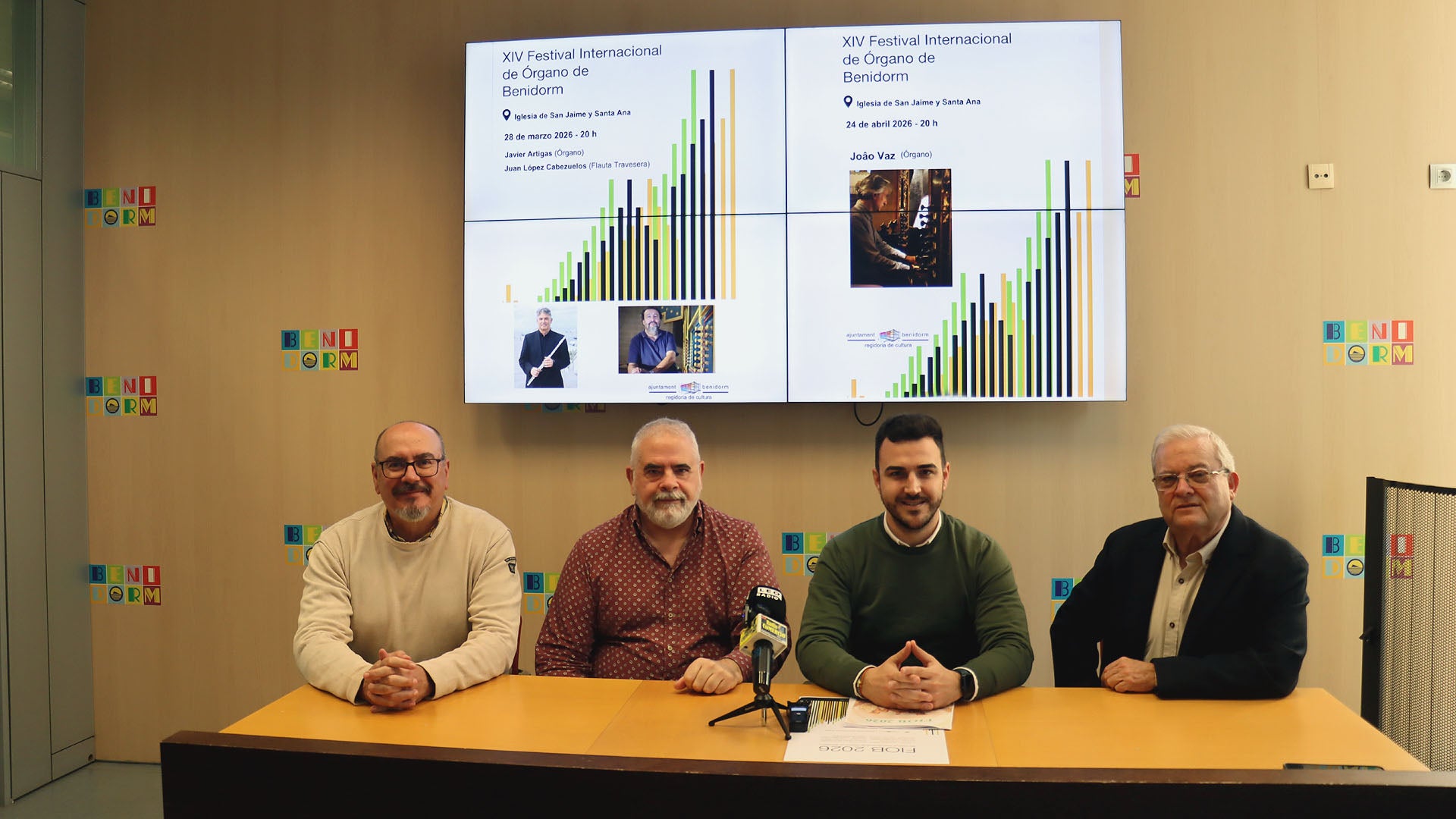 Benidorm inaugura el XIV Festival Internacional de Órgano con Arturo Barba y Lucentum XVI Benidorm inaugura el XIV Festival Internacional de Órgano con Arturo Barba y Lucentum XVI