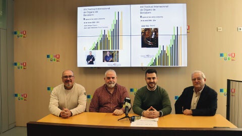 Presentación del XIV Festival Internacional de Órgano de Benidorm Presentación del XIV Festival Internacional de Órgano de Benidorm