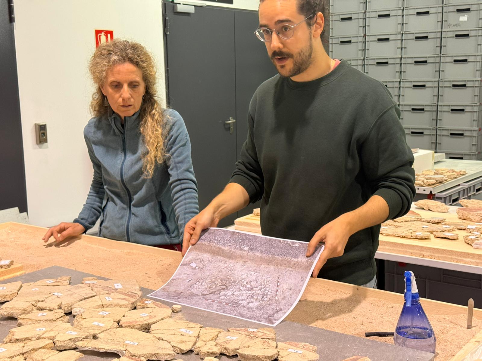 Las pinturas murales de la Villa Romana de Barberes Sud no tienen paralelo en ningún enclave del Imperio Occidental y Oriental Las pinturas murales de la Villa Romana de Barberes Sud no tienen paralelo en ningún enclave del Imperio Occidental y Oriental