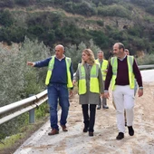 Visita de la presidenta Almudena Martínez Visita de la presidenta Almudena Martínez
