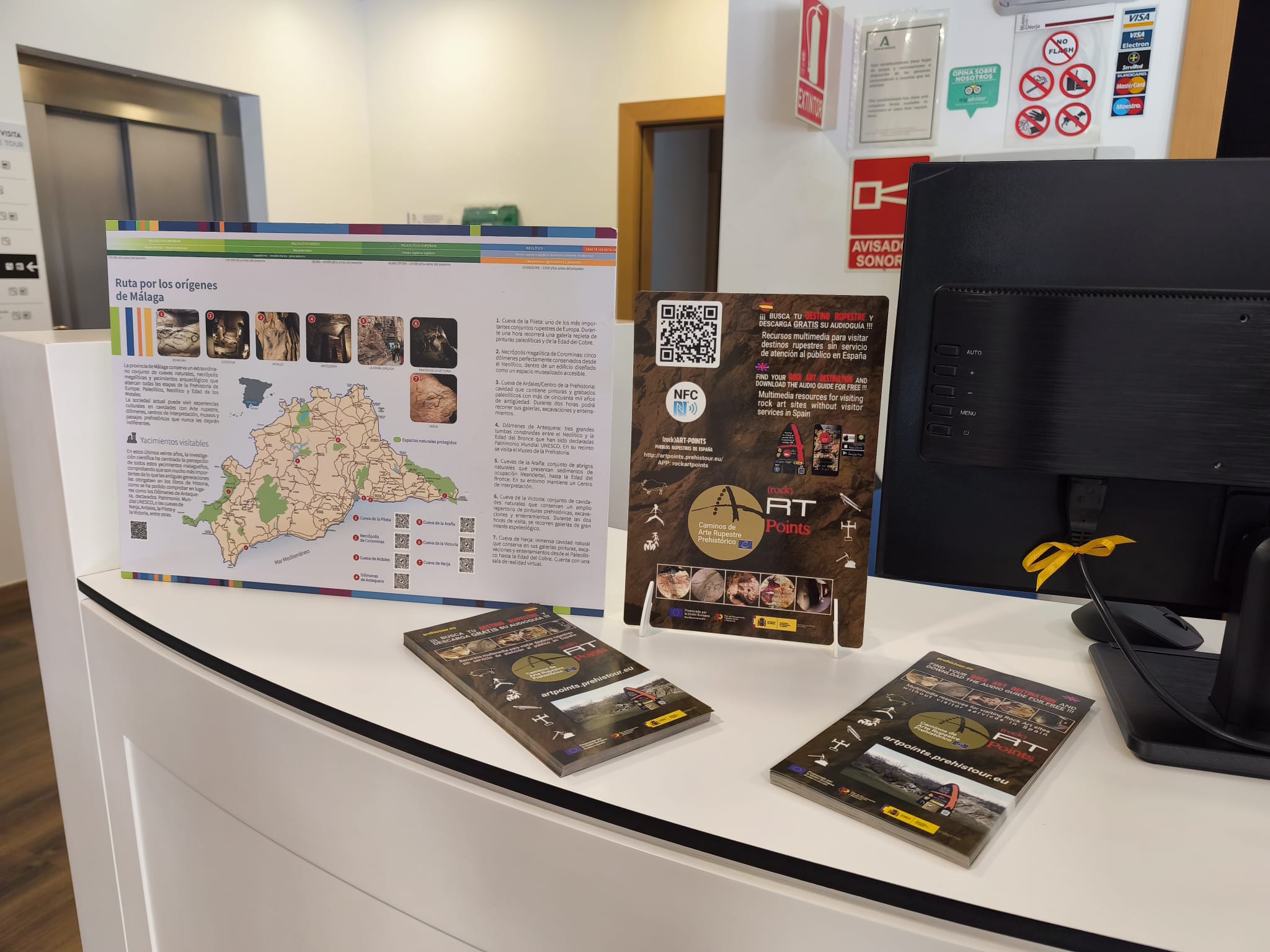 Cueva de Nerja obtiene un Art-Point, un recurso multimedia con el que acercar el arte rupestre de la cavidad a los visitantes Cueva de Nerja obtiene un Art-Point, un recurso multimedia con el que acercar el arte rupestre de la cavidad a los visitantes