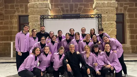 La Escolanía María Auxiliadora en una foto de archivo La Escolanía María Auxiliadora en una foto de archivo