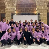 La Escolanía María Auxiliadora en una foto de archivo La Escolanía María Auxiliadora en una foto de archivo