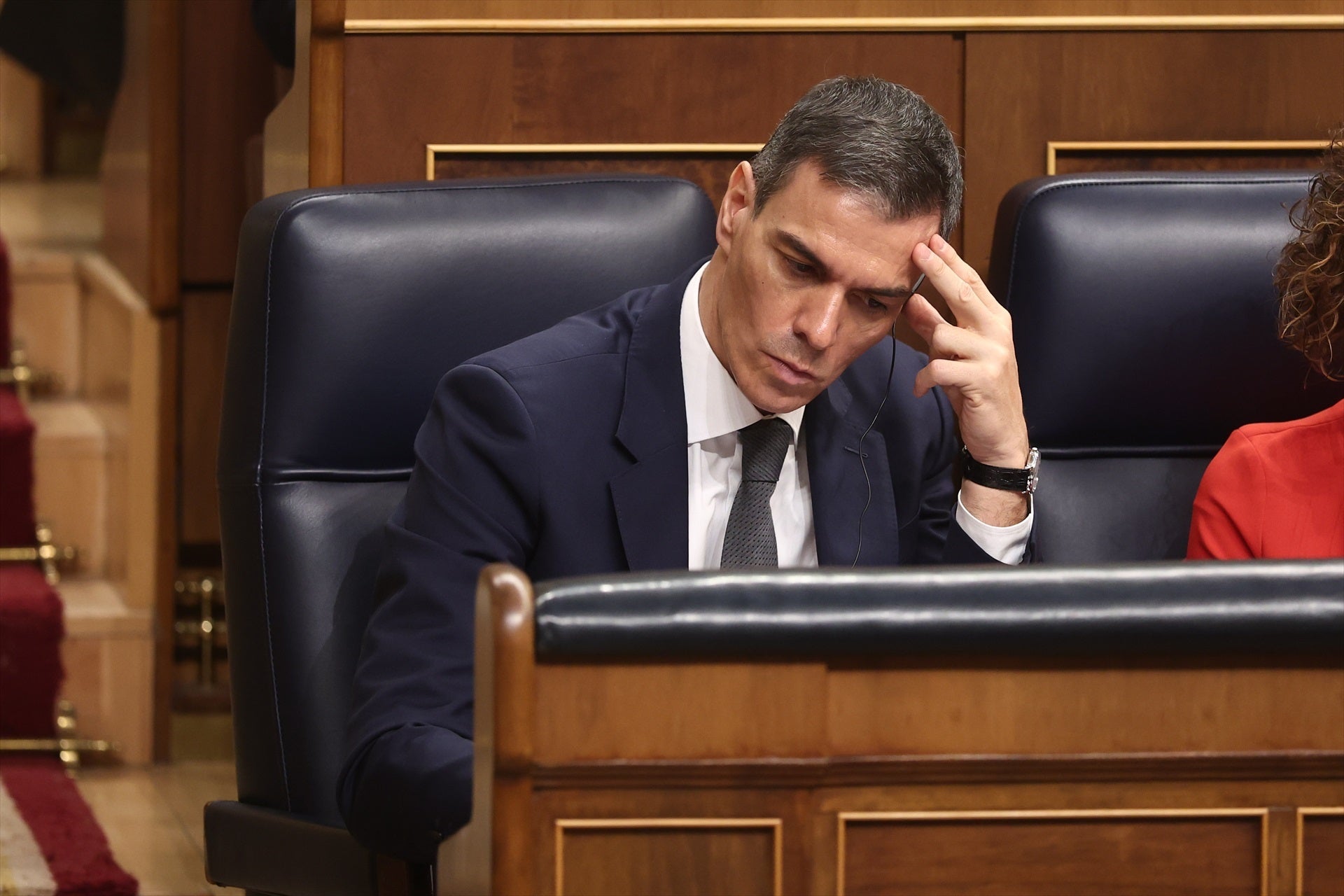 El presidente del Gobierno, Pedro Sánchez, en una sesión de control al Gobierno. El presidente del Gobierno, Pedro Sánchez, en una sesión de control al Gobierno.