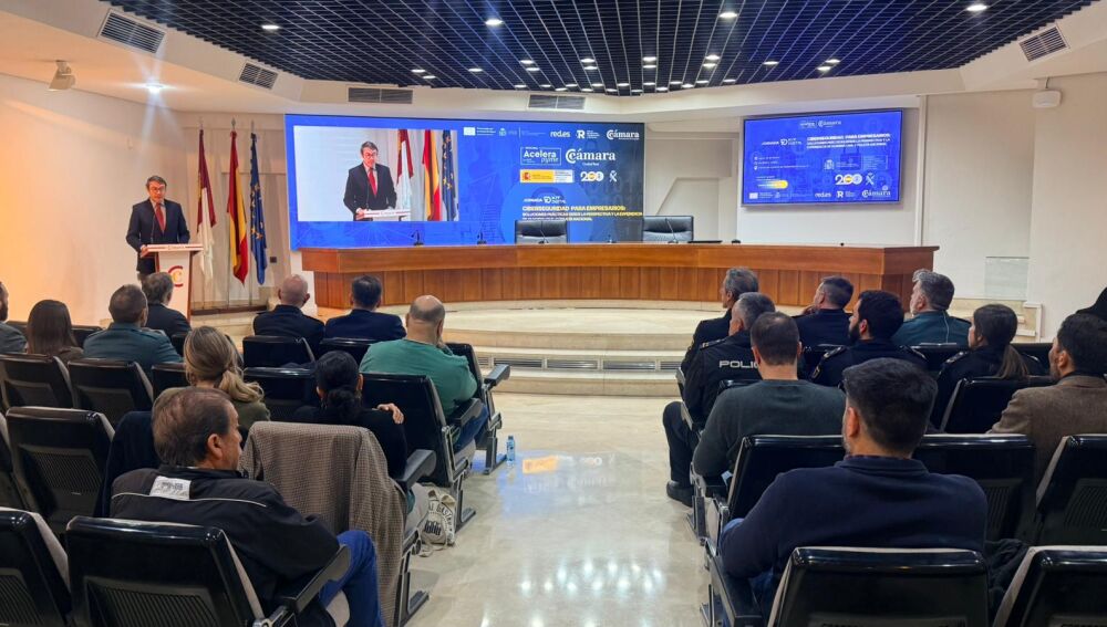 Jose Luis Ruiz durante su intervención en la jornada