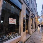 Alertan del cierre de 41 comercios en los dos primeros meses de 2026 en Santiago, principalmente del sector textil