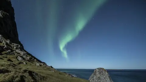 Con suerte las auroras boreales pueden llegar a verse en el norte de España Con suerte las auroras boreales pueden llegar a verse en el norte de España