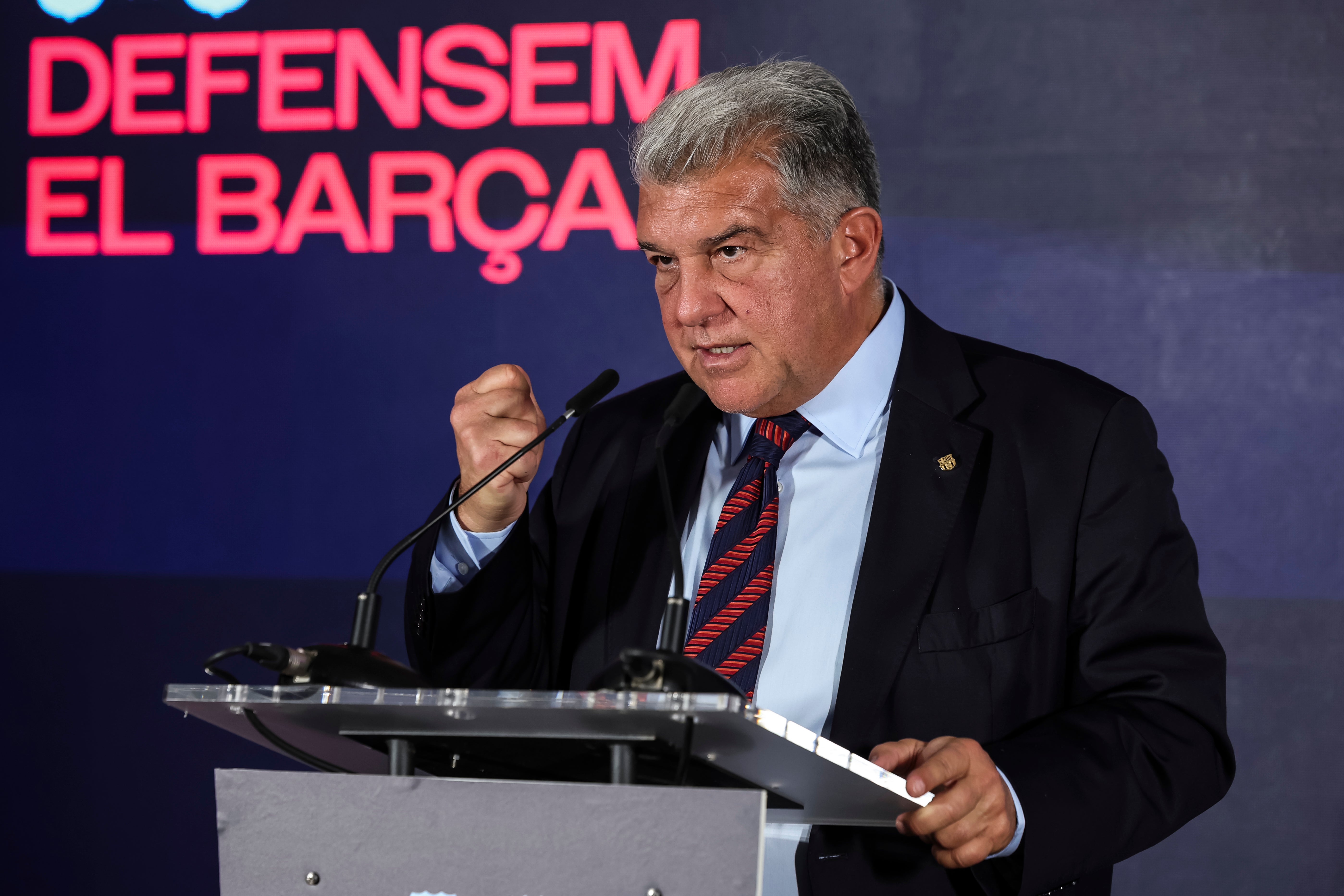 Joan Soler, responsable de la precampaña de Laporta: "El club está en el momento idóneo de afrontar un gran fichaje" Joan Soler, responsable de la precampaña de Laporta: "El club está en el momento idóneo de afrontar un gran fichaje"