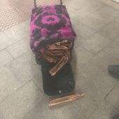 La Policía Local de Algemesí detiene a dos hombres por el robo de 100 kg de cobre en las vías del AVE