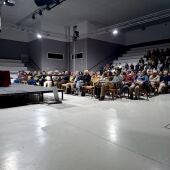 Reunión en el centro cultural, en Puerto Real