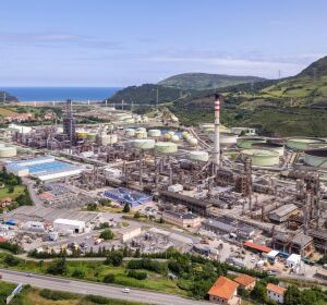 Planta de Petronor en Muskiz