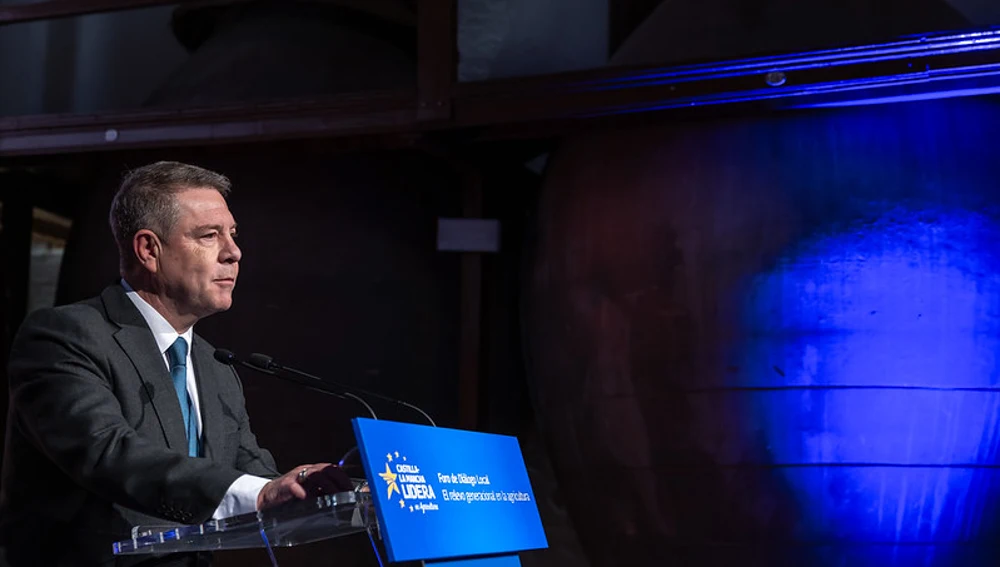 Emiliano García-Page en Valdepeñas Emiliano García-Page en Valdepeñas