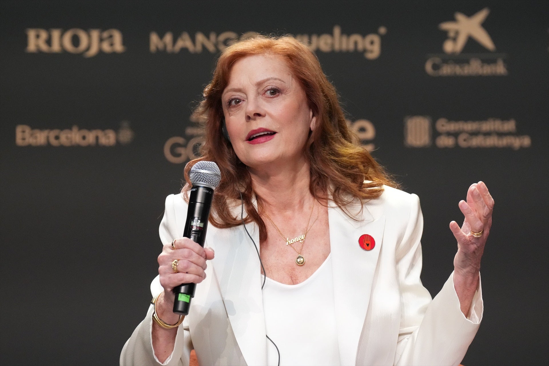 Susan Sarandon elogia a Sánchez en la previa de los Goya al hablar de Gaza: "Está en el lado correcto de la historia" Susan Sarandon elogia a Sánchez en la previa de los Goya al hablar de Gaza: "Está en el lado correcto de la historia"