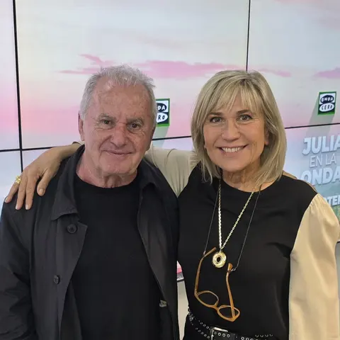 Julia Otero y Víctor Manuel