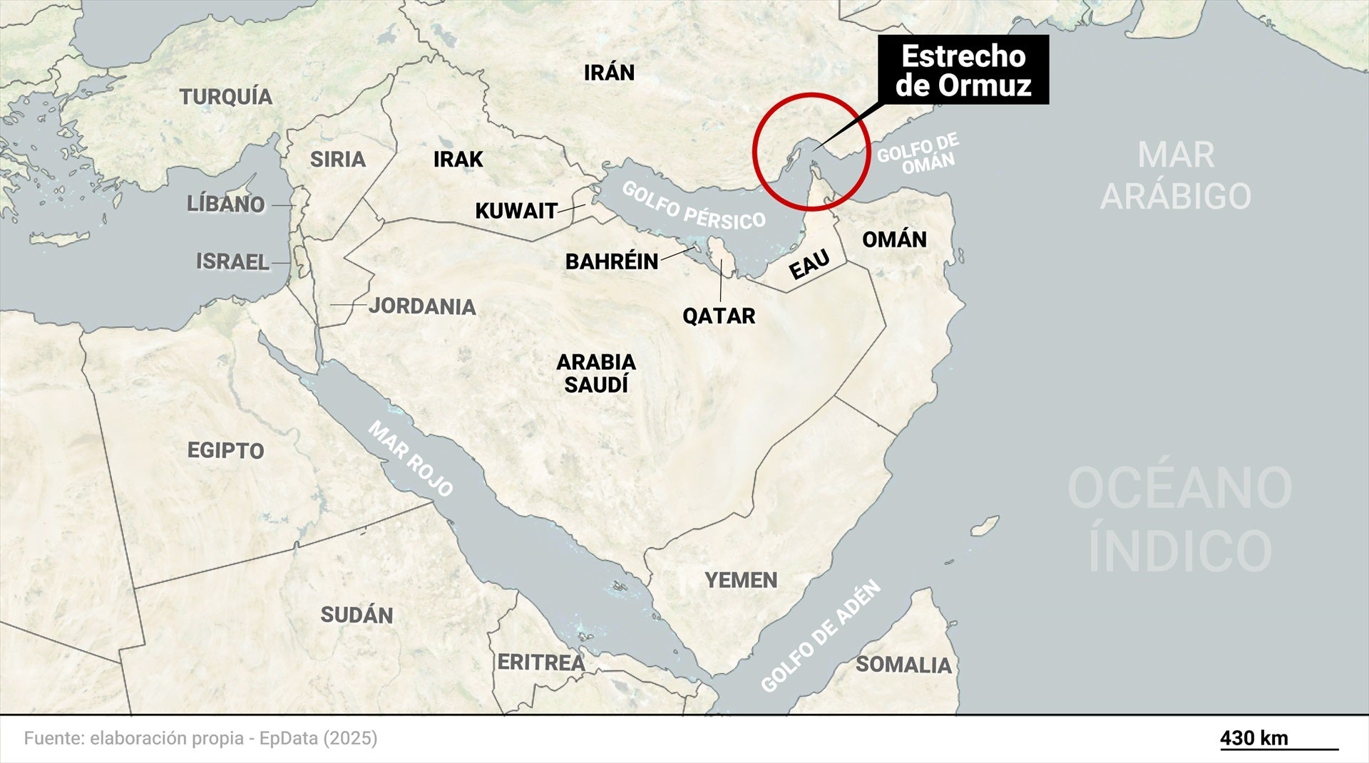 "Irán puede hacer mucho daño": el riesgo de bloquear el Estrecho de Ormuz, por donde circula el 20% del consumo mundial de petróleo "Irán puede hacer mucho daño": el riesgo de bloquear el Estrecho de Ormuz, por donde circula el 20% del consumo mundial de petróleo