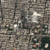 Imagen aérea de los alrededores de la residencia del ayatolá Jameiní Imagen aérea de los alrededores de la residencia del ayatolá Jameiní