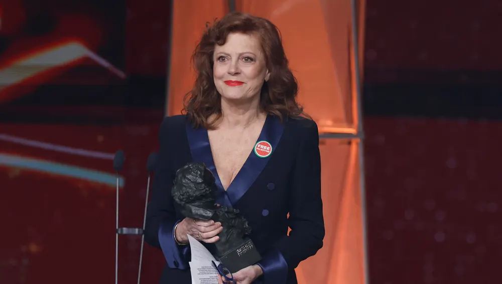 Susan Sarandon durante los Premios Goya 2026 Susan Sarandon durante los Premios Goya 2026