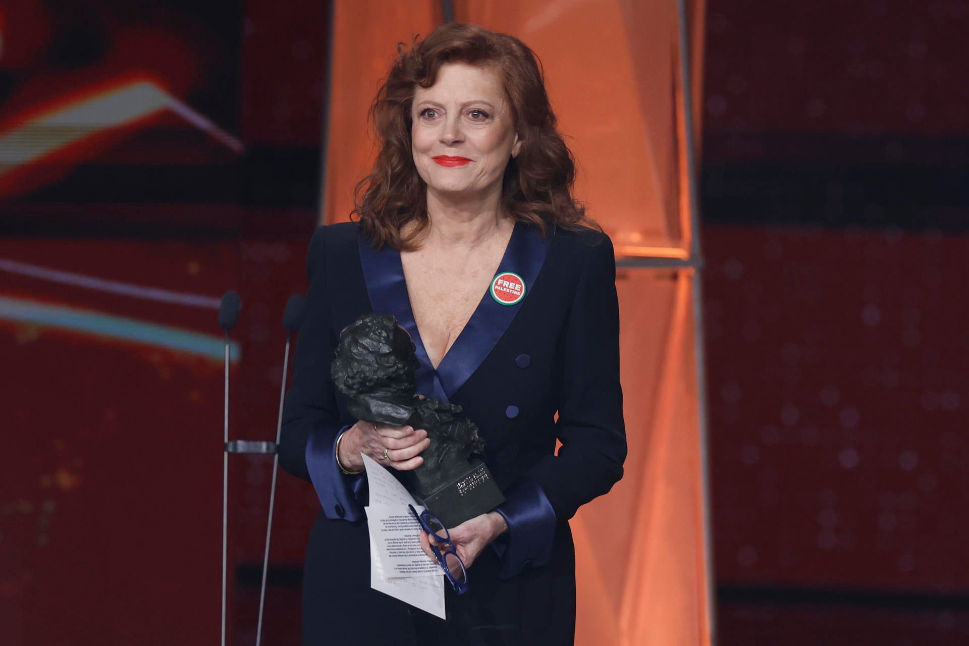Susan Sarandon durante los Premios Goya 2026 Susan Sarandon durante los Premios Goya 2026