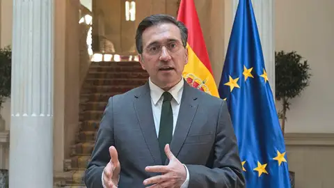 Imagen del ministro de Asuntos Exteriores, José Manuel Albares. Imagen del ministro de Asuntos Exteriores, José Manuel Albares.