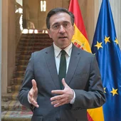 Imagen del ministro de Asuntos Exteriores, José Manuel Albares. Imagen del ministro de Asuntos Exteriores, José Manuel Albares.