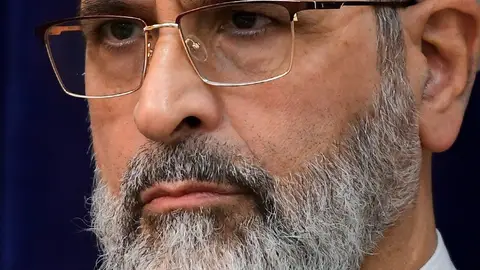 El clérigo Alireza Arafi, nuevo líder supremo de Irán, en una imagen de archivo El clérigo Alireza Arafi, nuevo líder supremo de Irán, en una imagen de archivo