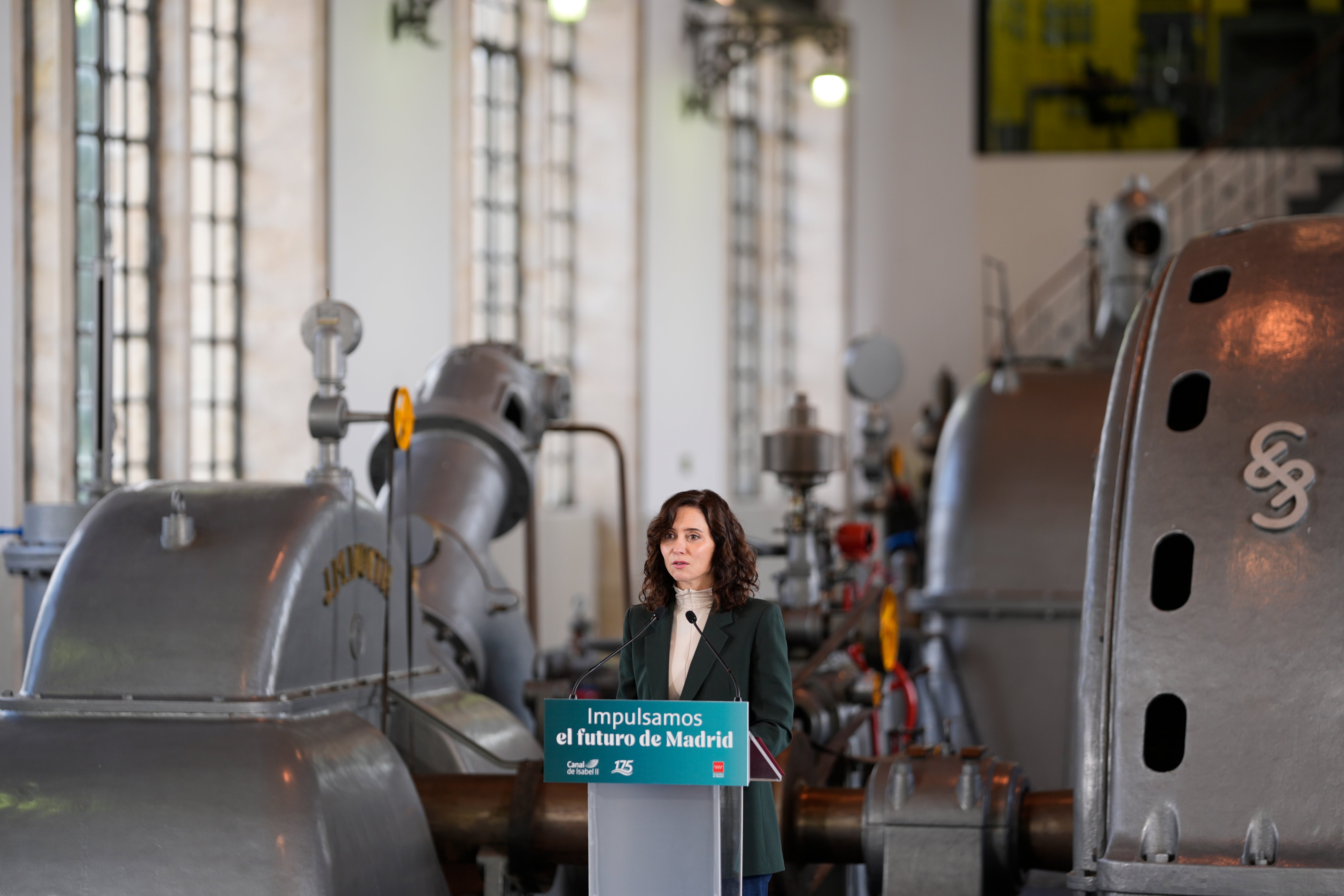Díaz Ayuso celebra los 175 años del Canal de Isabel II: “Madrid lidera una de las mejores infraestructuras hidráulicas del mundo” Díaz Ayuso celebra los 175 años del Canal de Isabel II: “Madrid lidera una de las mejores infraestructuras hidráulicas del mundo”